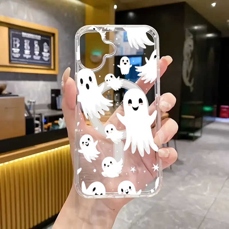 Magnetic Halloween Ghost Print - đánh giá và giá Phone Cases Magnetic