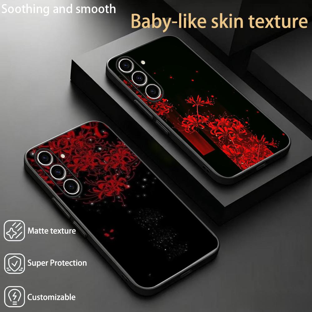 Red spider lily Japan art fash - đánh giá và giá Phone Cases Designer