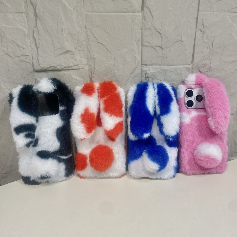 Cute Rabbit Design Fluffy Phon - đánh giá và giá Phone Cases Designer