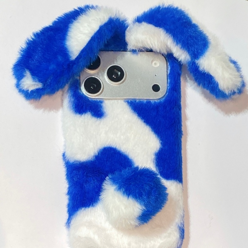 Cute Rabbit Design Fluffy Phon - đánh giá và giá Phone Cases Designer