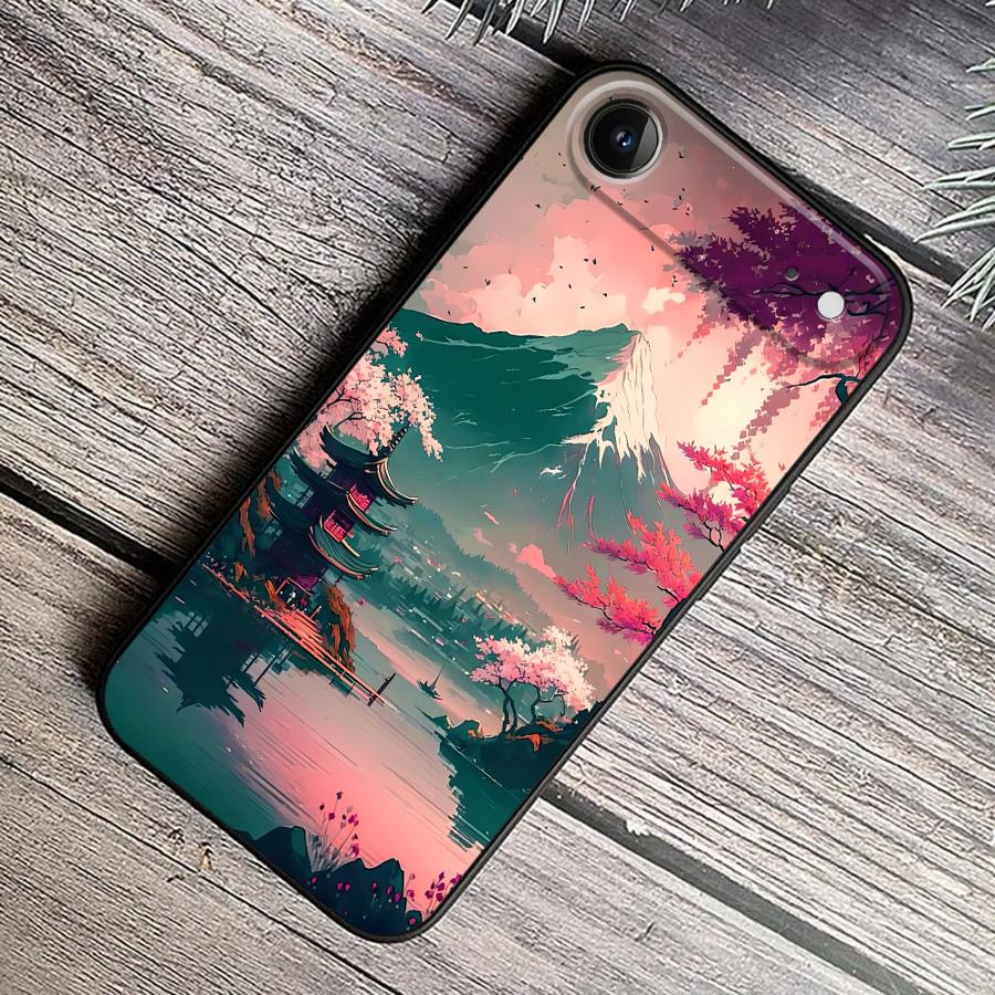 Aesthetic Mount Fuji Funda Pho - đánh giá và giá Phone Cases Holder