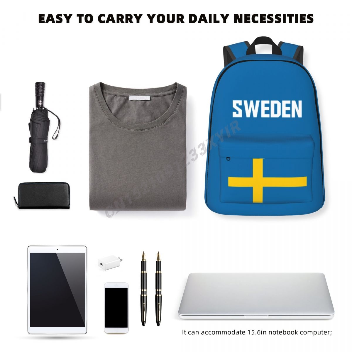 Unisex Backpack Sweden Flag Sw - đánh giá và giá Phone Cases Sweden