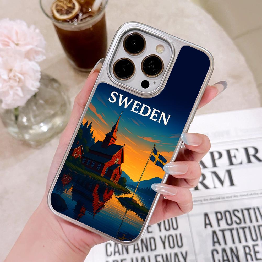 Sweden Flag Phone Case for iPh - đánh giá và giá Phone Cases Sweden